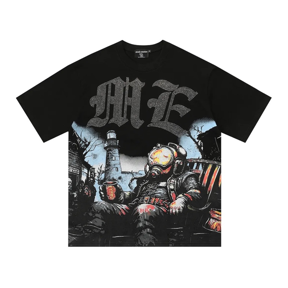 Black Graphic Tee